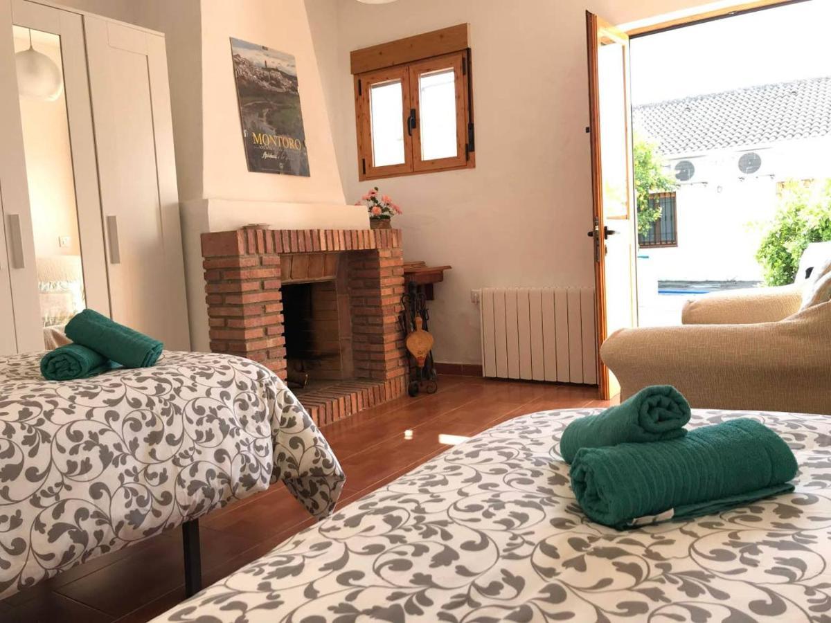 Gran Casa Rural Con Patio En Encinarejo De Cordoba Luaran gambar